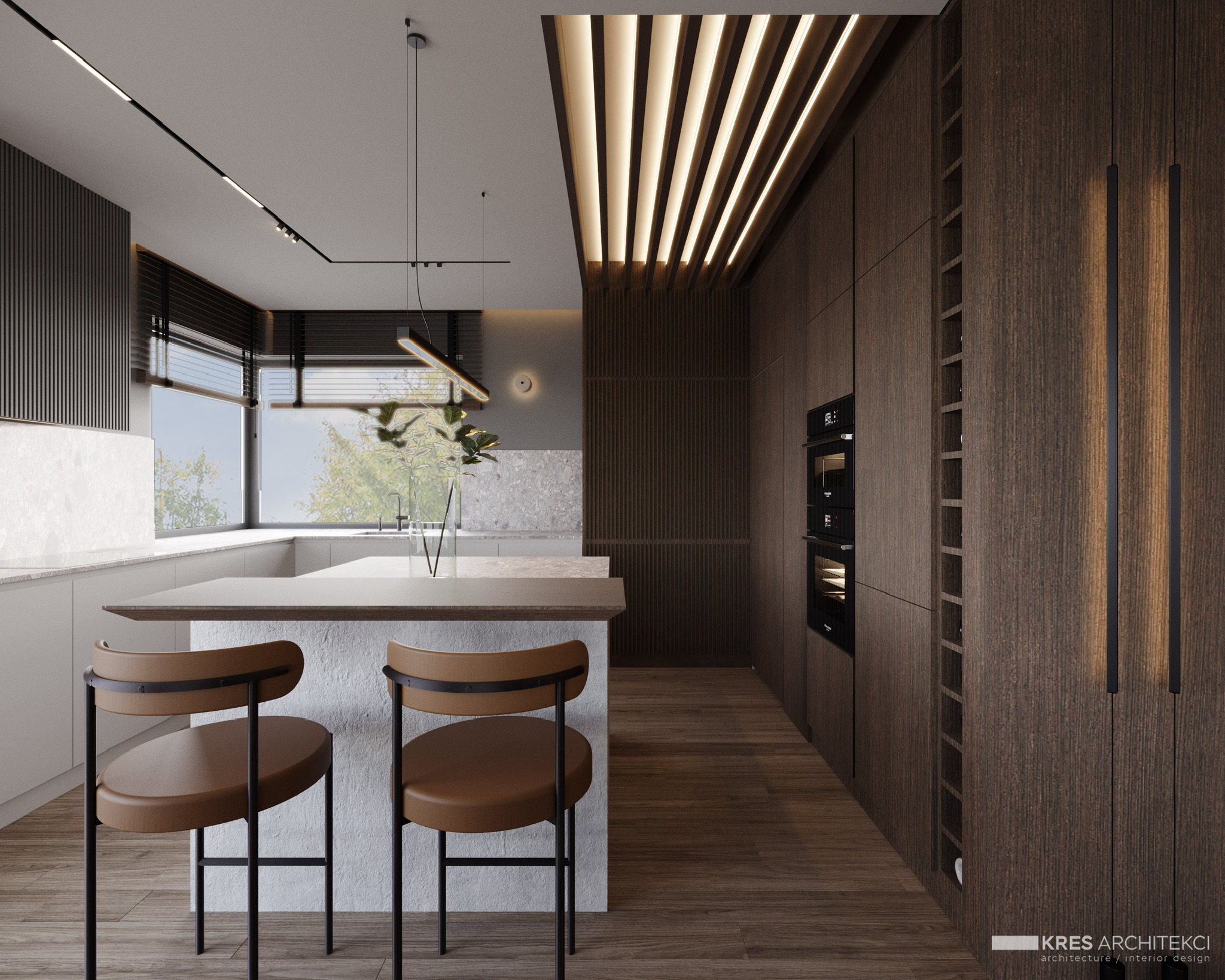 Wizualizacja nowoczesnego domu