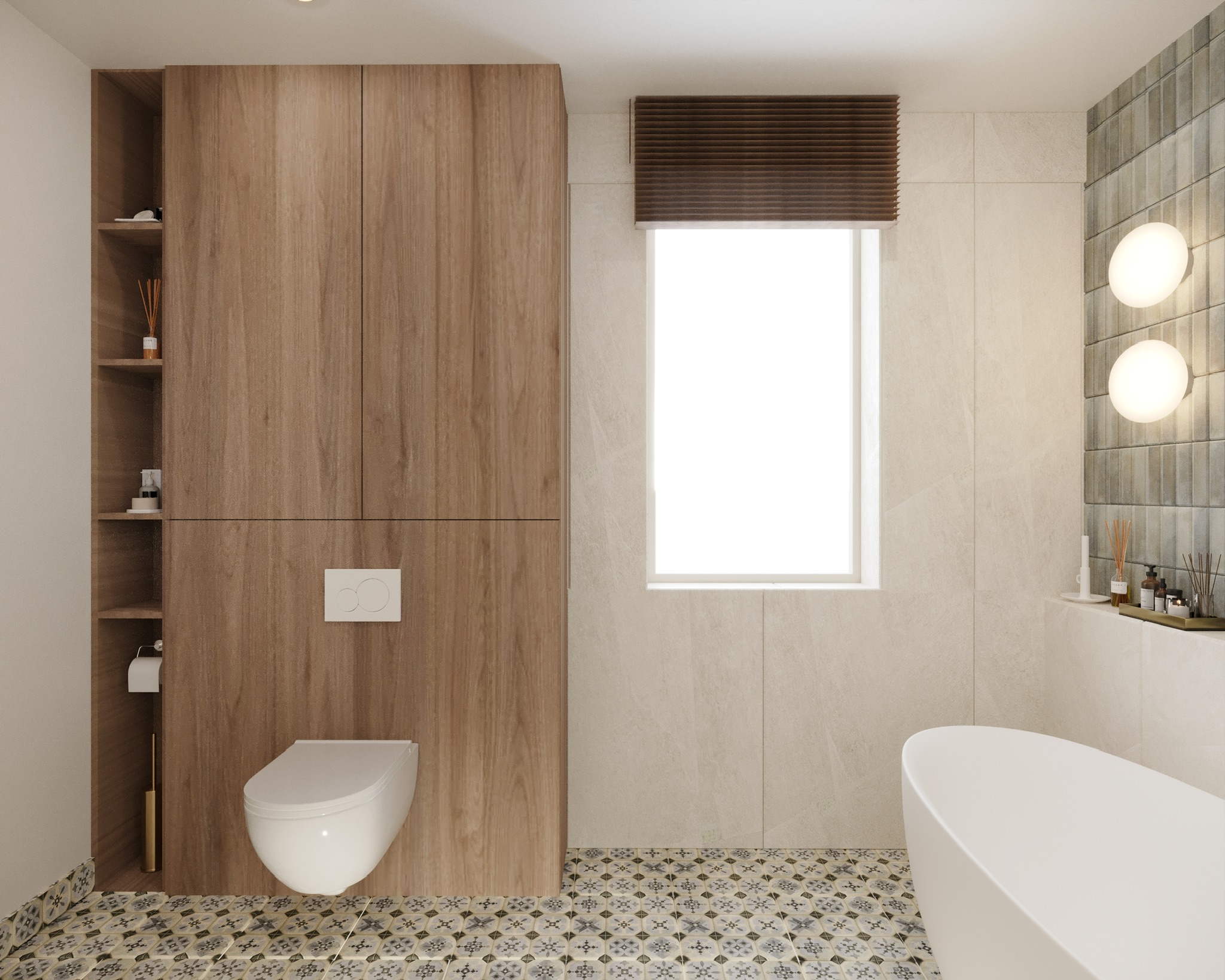 Wizualizacja łazienki