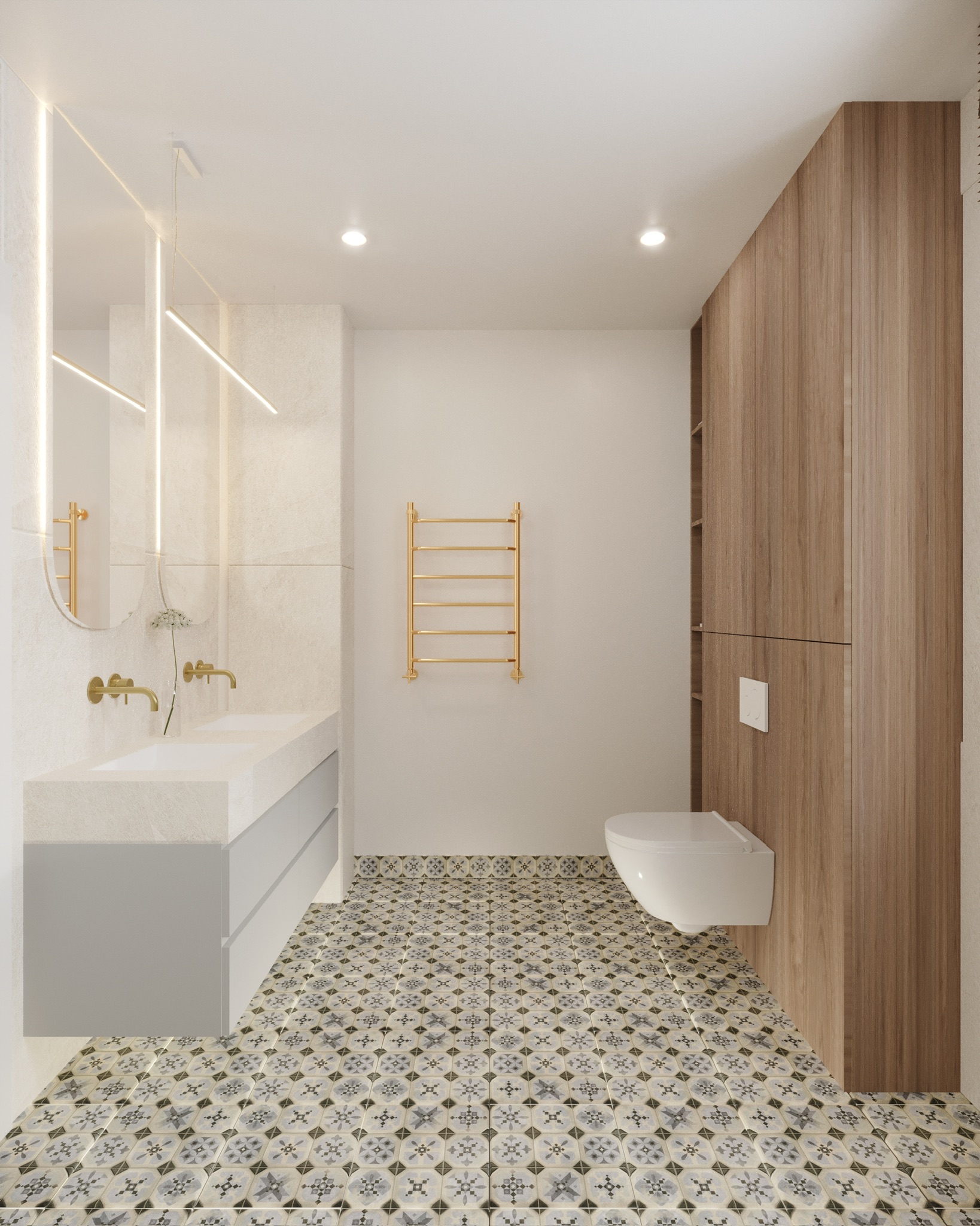 Wizualizacja łazienki