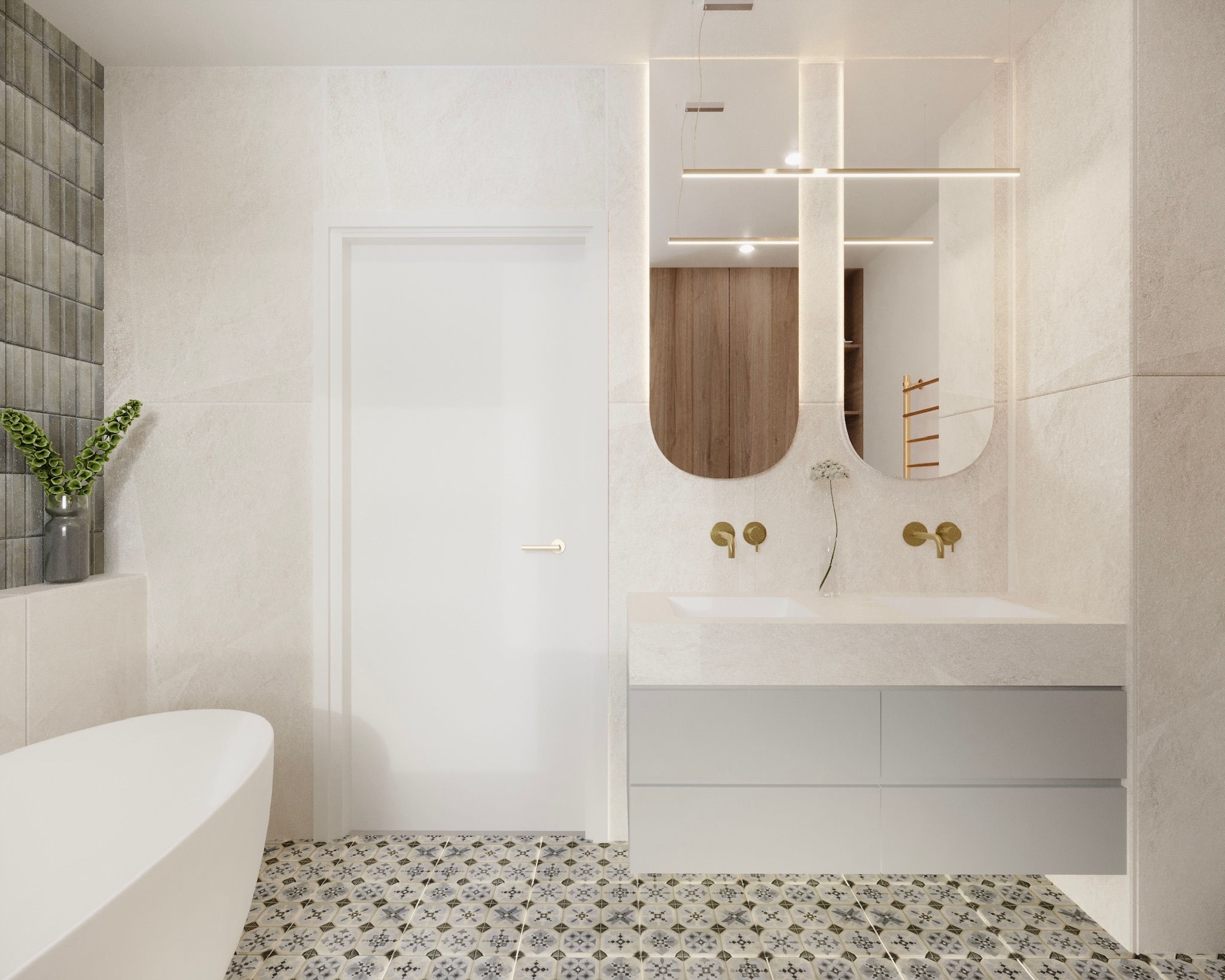 Wizualizacja łazienki